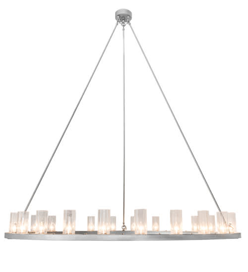 Loxley 24 Light 72" Wide Ring Chandelier