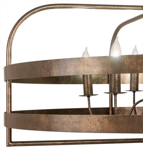 Aldari 6 Light 48" Wide Taper Candle Style Chandelier