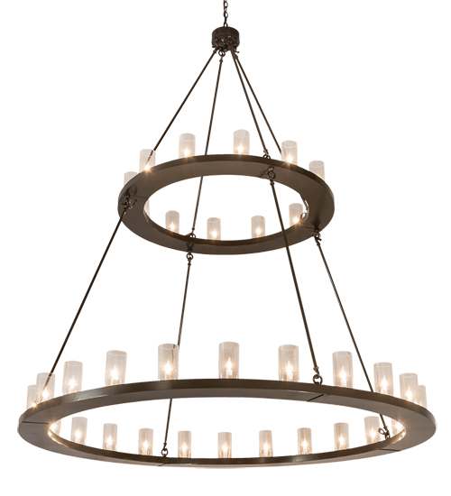 Loxley 36 Light 72" Wide Ring Chandelier