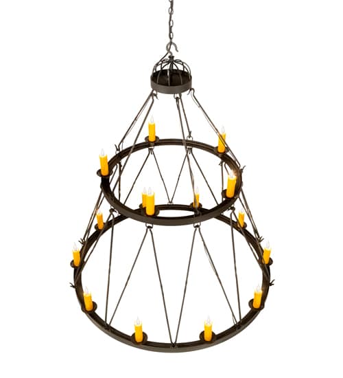 Lakeshore 15 Light 62" Wide Taper Candle Style Chandelier