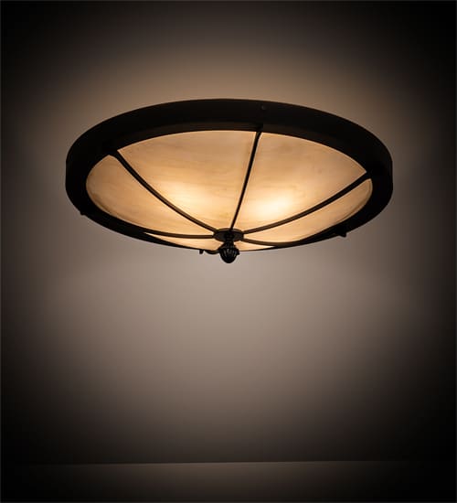Dominga 4 Light 22" Wide Flush Mount Bowl Ceiling Fixture