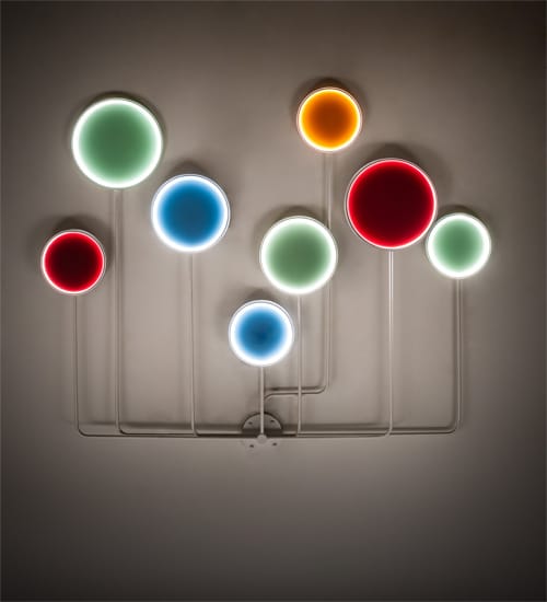 Paletta 56" Tall LED Wall Sconce with Shade