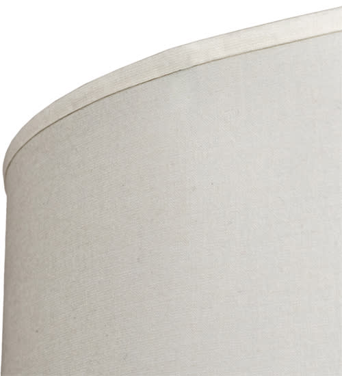 Cilindro 6 Light 36" Wide Semi-Flush Drum Ceiling Fixture - Nickel Finish