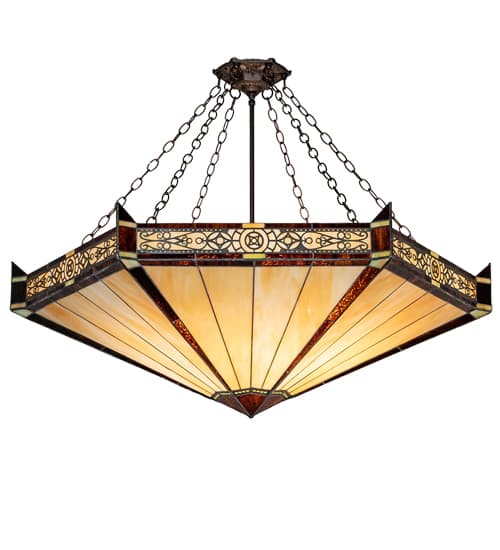 6 Light 49" Wide Pendant