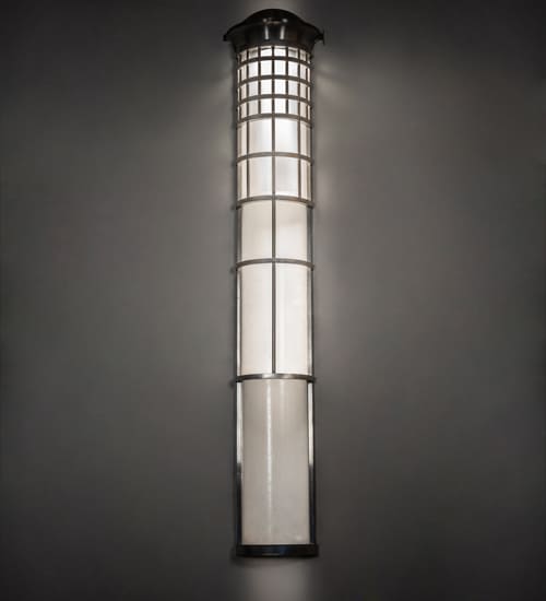 Hudson House 56" Tall Wall Sconce with Shade