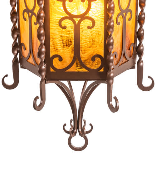3 Light 33" Tall Wall Sconce