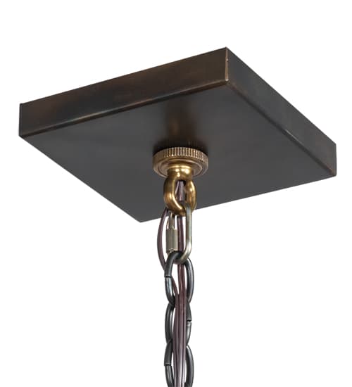 4 Light 38" Wide Pendant