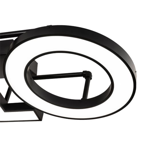 Personalized 81" Wide LED Semi-Flush Ceiling Fixture