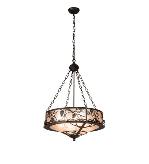 4 Light 24" Wide Pendant