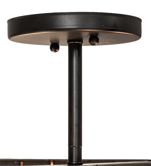 Paloma Golpe 4 Light 30" Wide Semi-Flush Drum Ceiling Fixture