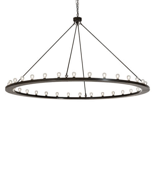 Loxley 32 Light 96" Wide Ring Chandelier