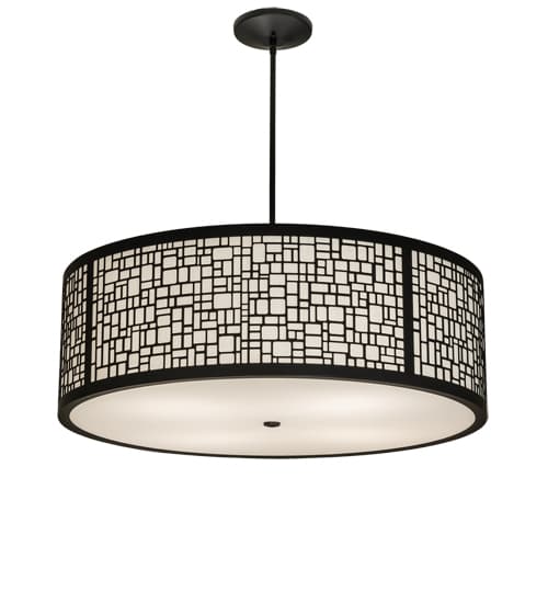 4 Light 36" Wide Pendant