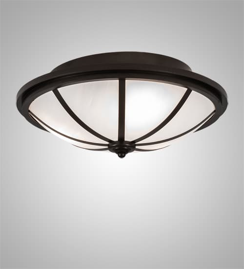 Commerce 3 Light 16" Wide Semi-Flush Bowl Ceiling Fixture
