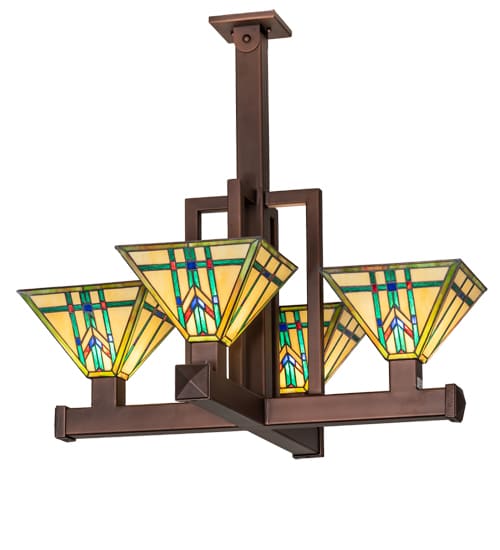 4 Light 45" Wide Pendant
