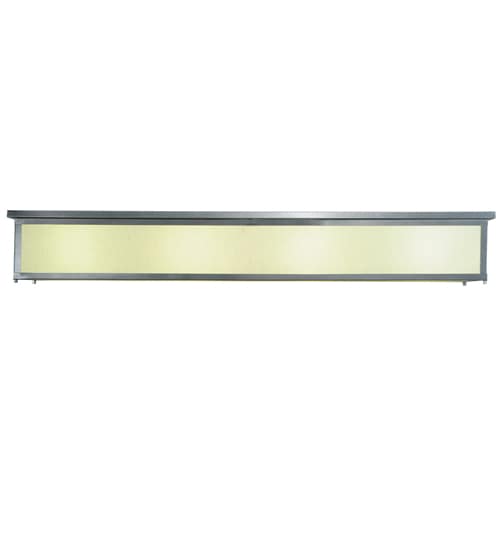 Lumina 8 Light 72" Wide Flush Mount Ceiling Fixture - Sparkle Silver Finish - Medium Bulb Base