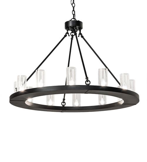 Loxley 12 Light 42" Wide Ring Chandelier