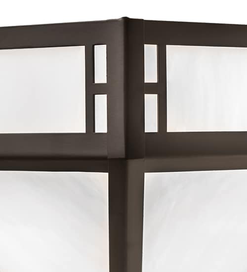 Prairie Loft 4 Light 9" Wide Semi-Flush Ceiling Fixture