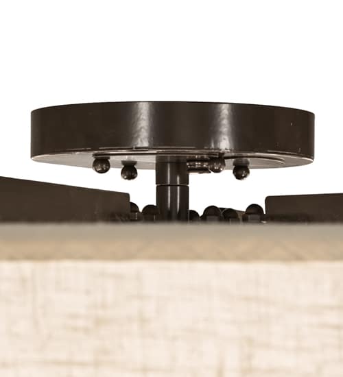 Cilindro Structure 12 Light 40" Wide Semi-Flush Drum Ceiling Fixture