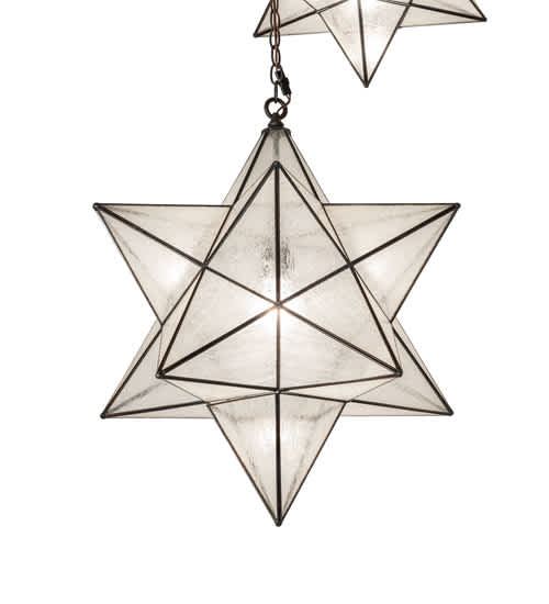 3 Light 36" Wide Multi Light Pendant