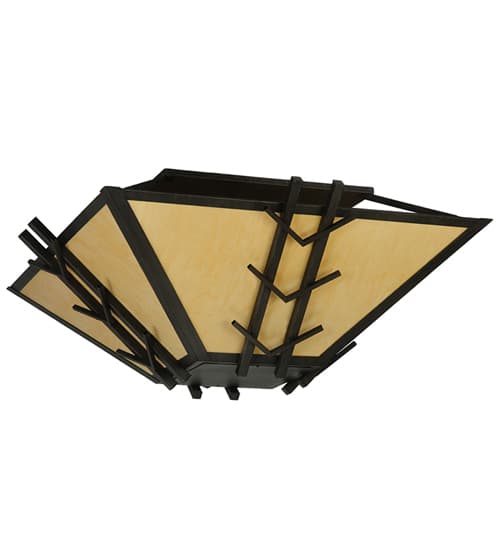 Turk 8 Light 42" Wide Semi-Flush Ceiling Fixture