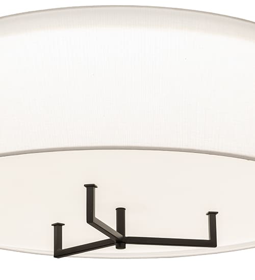 Cilindro Bahn 30" Wide LED Semi-Flush Drum Ceiling Fixture