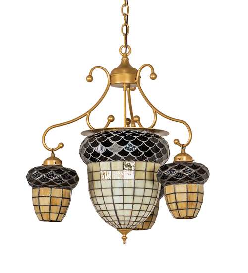 Acorn 4 Light 28" Wide Chandelier