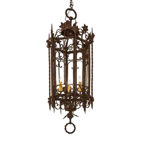 Gordes 3 Light 28" Wide Candle Style Chandelier