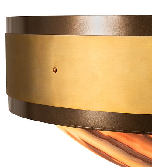 6 Light 32" Wide Semi-Flush Bowl Ceiling Fixture