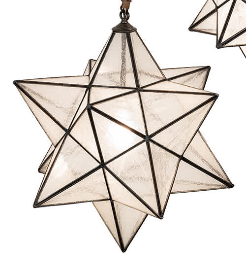 5 Light 38" Wide Multi Light Pendant