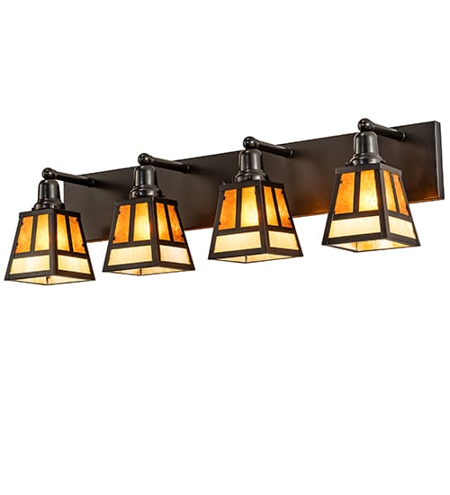 4 Light 10" Tall Wall Sconce