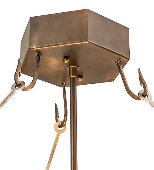 Catch of the Day 4 Light 30" Wide Semi-Flush Bowl Ceiling Fixture