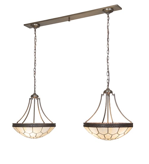 6 Light 56" Wide Linear Pendant