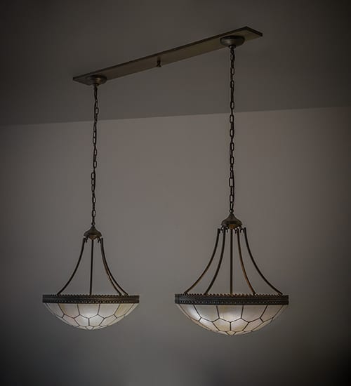 6 Light 56" Wide Linear Pendant
