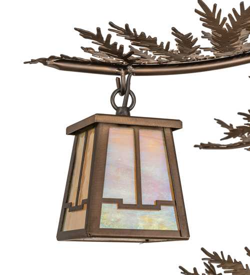 Pine Branch Valley View 12 Light 36" Wide Chandelier