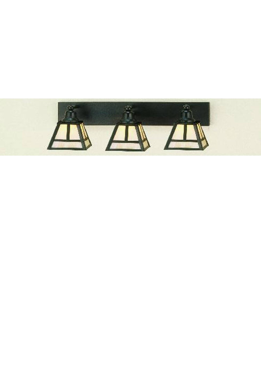 3 Light 10" Tall Wall Sconce