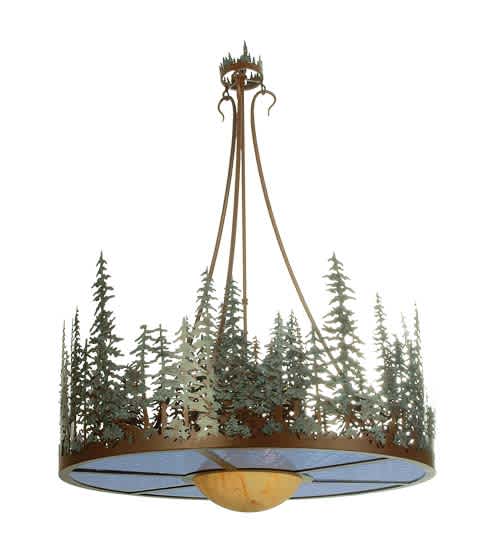 Pine Lake 4 Light 36" Wide Pendant