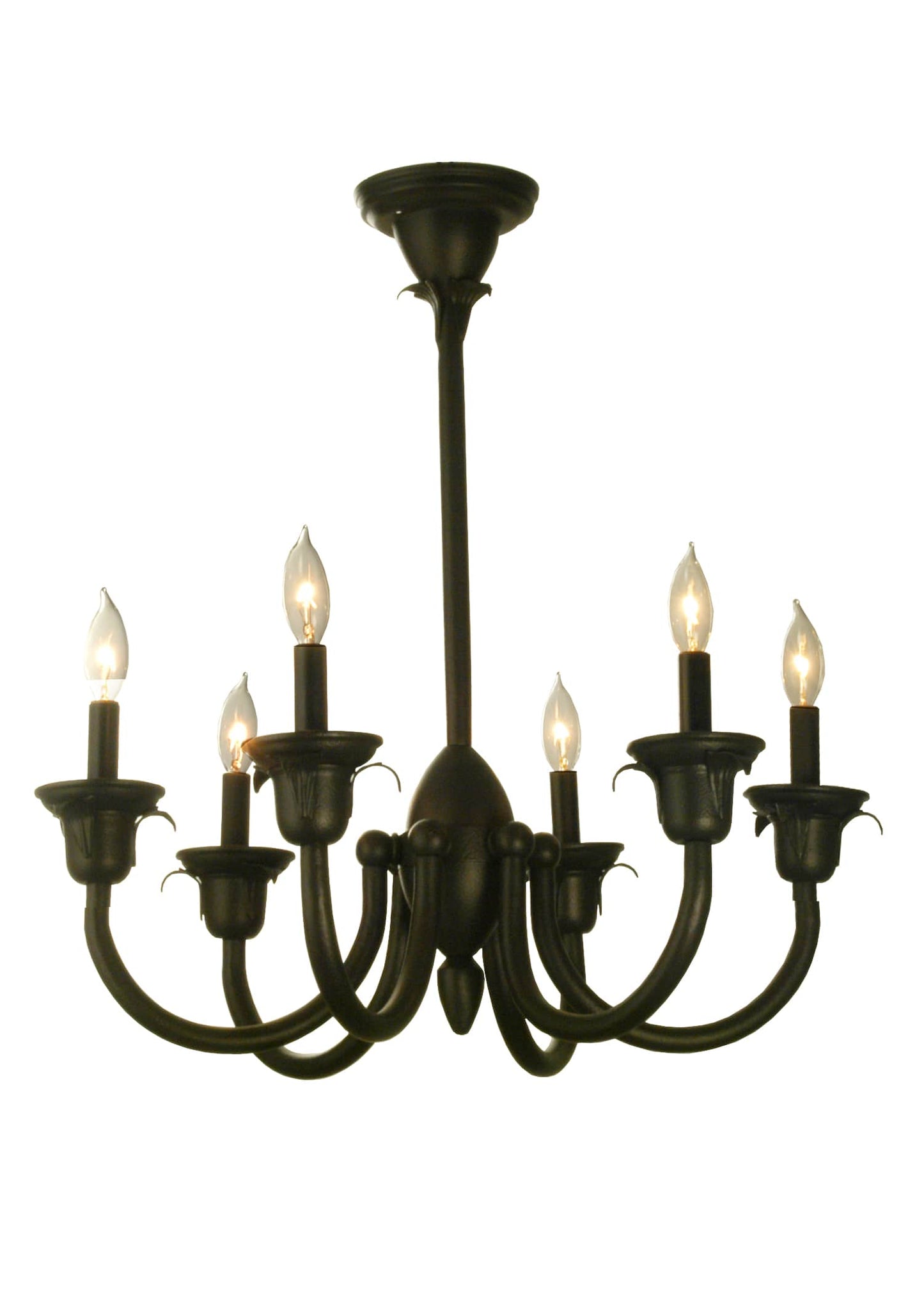 27" W Rhythm 6 Light Chandelier