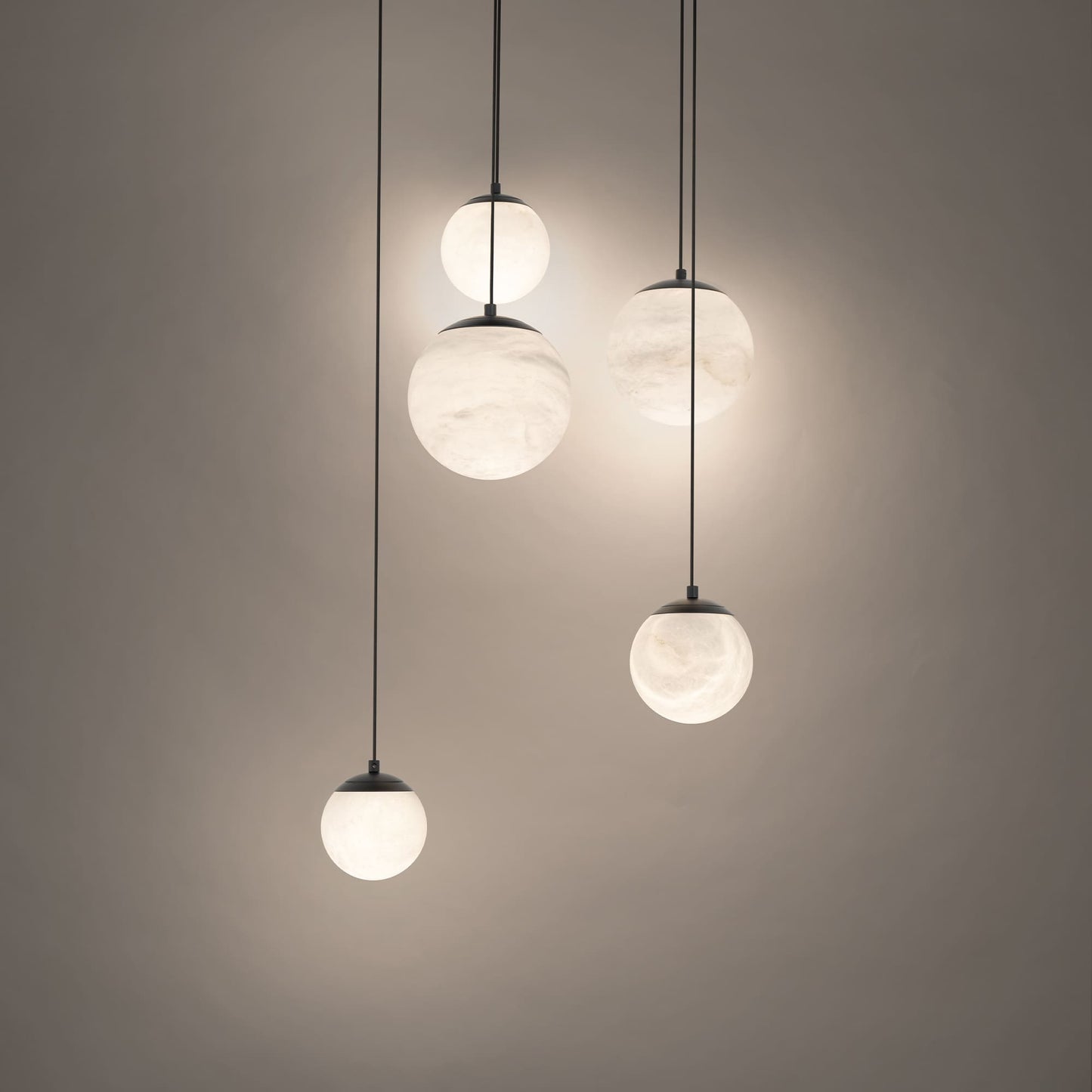 Pisces 5 Light 17" Wide LED Multi Light Pendant