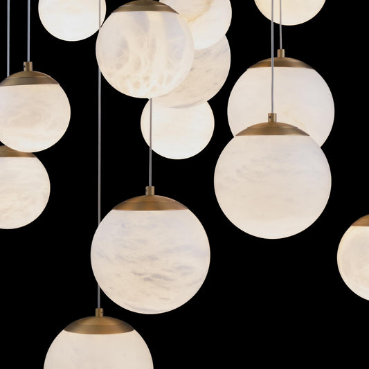 Pisces 15 Light 23" Wide LED Multi Light Pendant