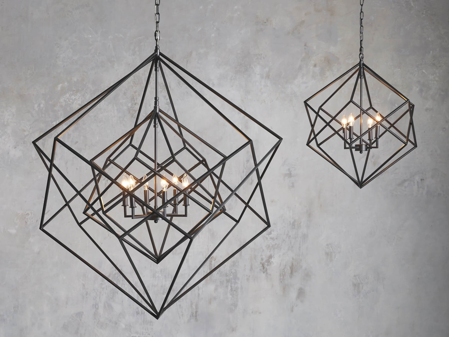 Orion Geometric Sphere Chandelier