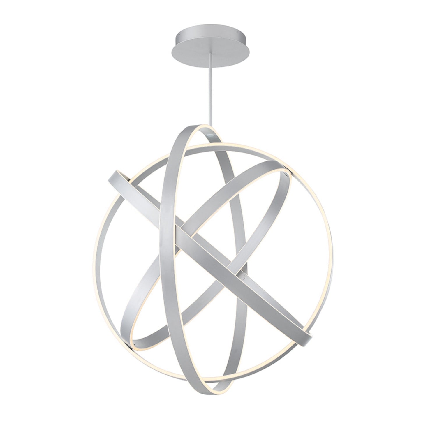 Modern Forms PD-61738-TT 3500K 202 Watt Kinetic LED Chandelier in Titanium