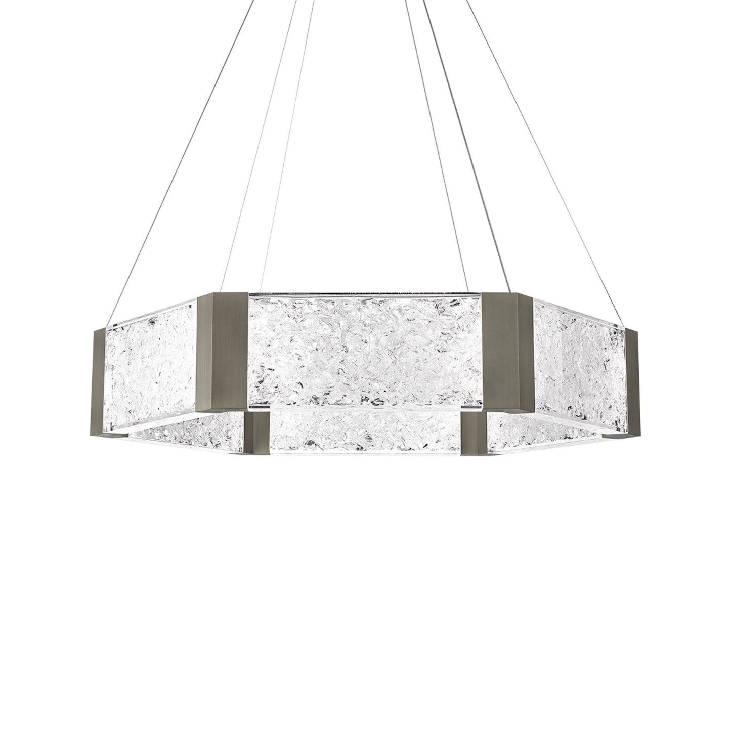 Modern Forms PD-76034-AN 3000K 32 Watt Forever LED Chandelier in Antique Nickel
