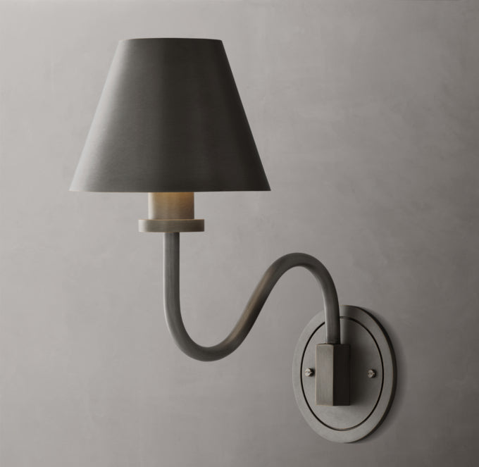 Clarences Curved Wall Sconce