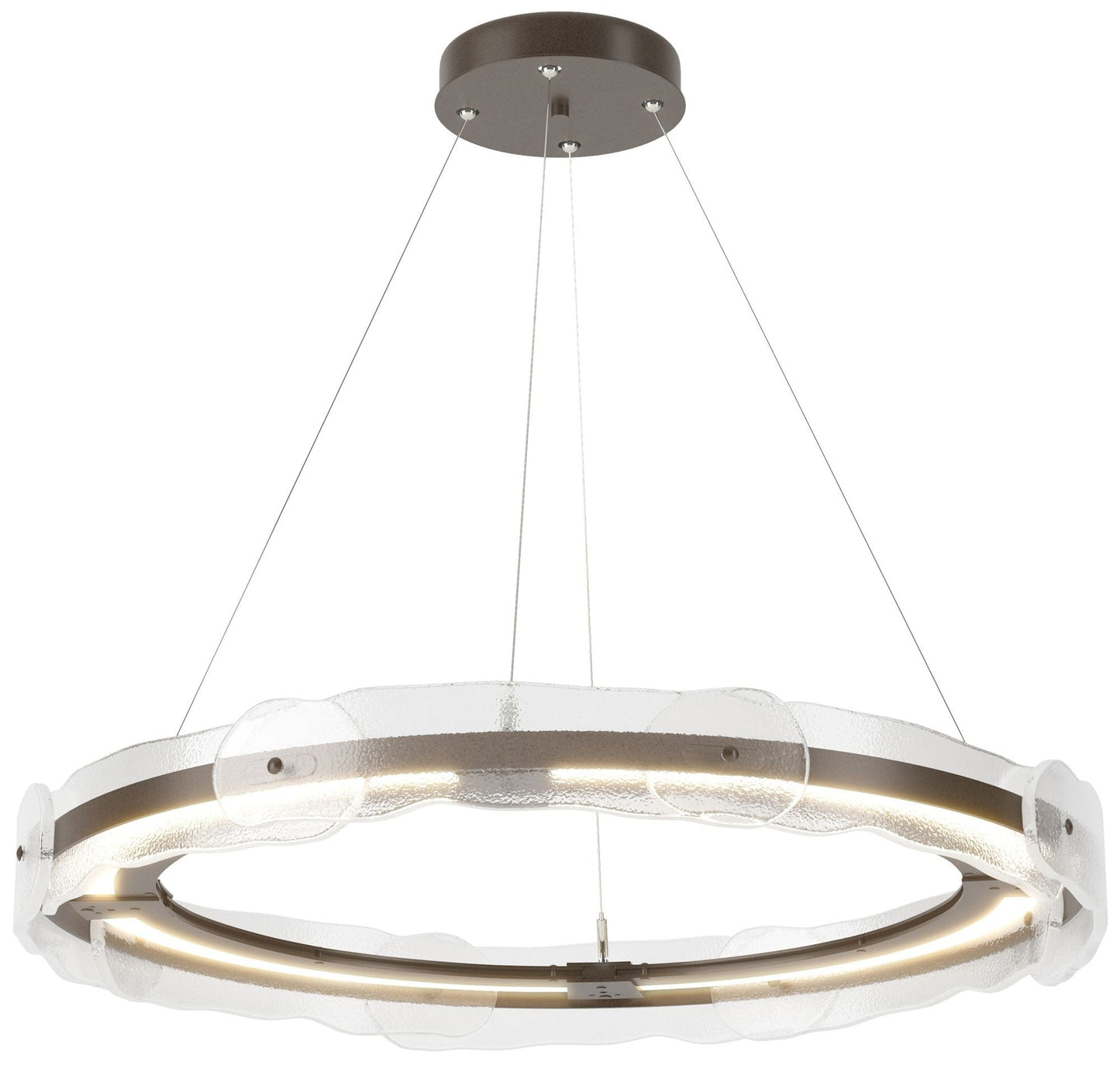 Solstice LED Pendant - Bronze - Clear