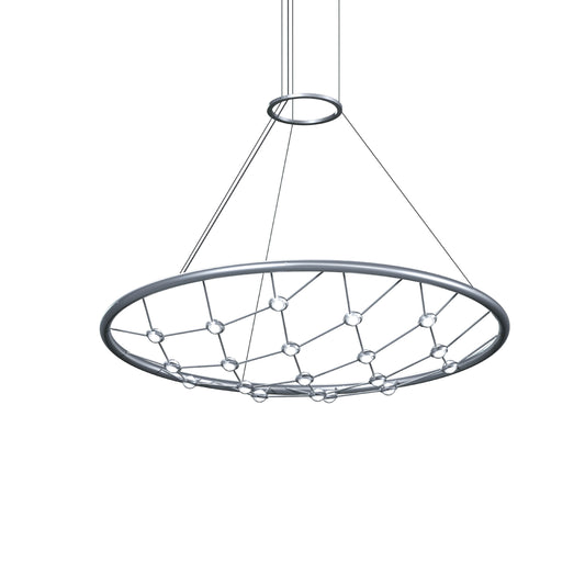 Constellation 38" Wide LED Suspension Multi Light Pendant
