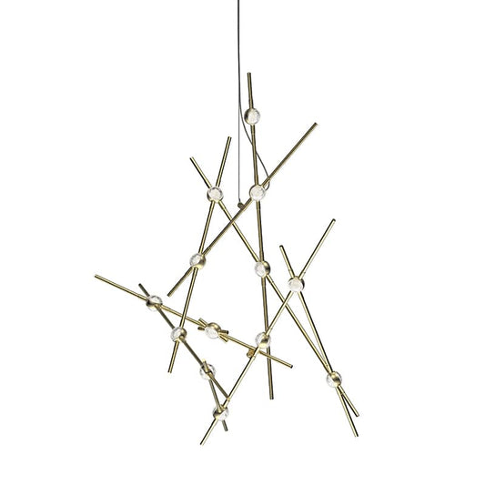 Constellation 13 Light 26" Wide LED Abstract Multi Light Pendant