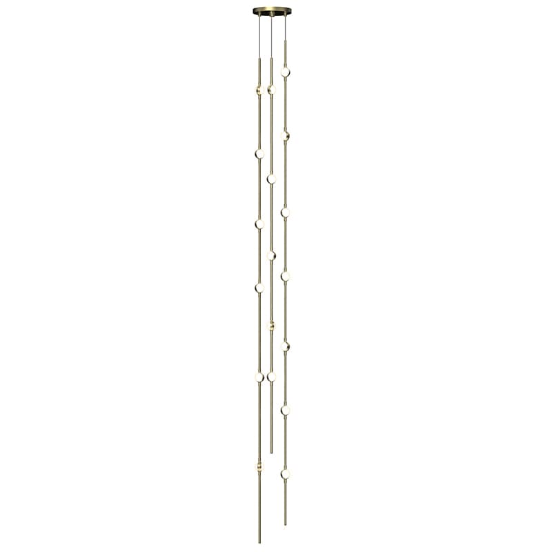Constellation 18 Light 6" Wide LED Abstract Multi Light Pendant