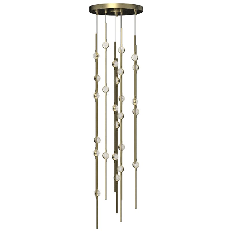 Constellation 26 Light 12" Wide LED Abstract Multi Light Pendant