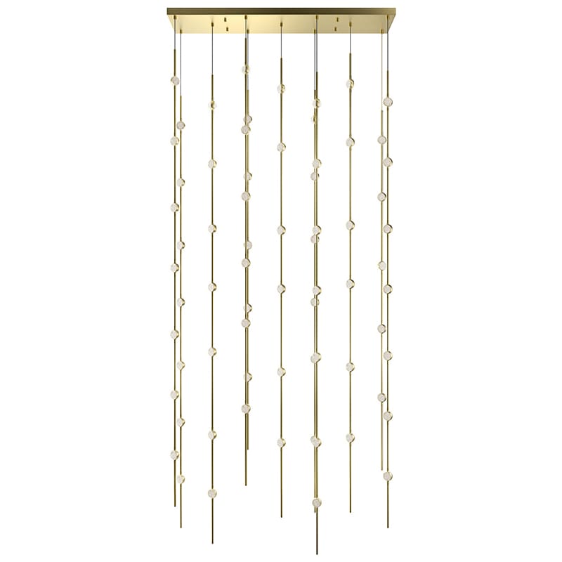 Constellation 69 Light 36" Wide LED Abstract Multi Light Pendant