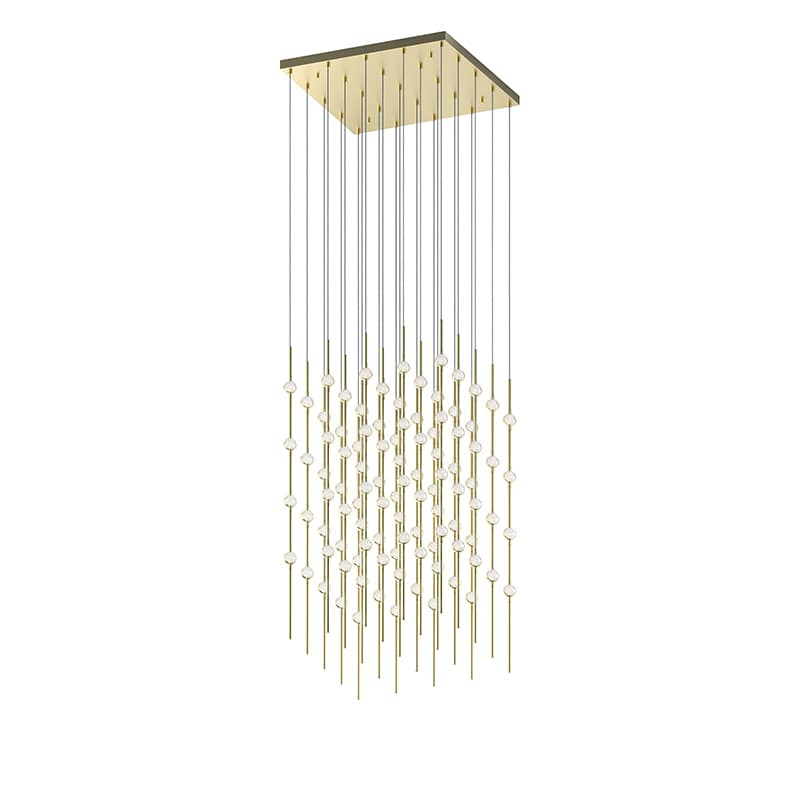 Constellation 100 Light 21" Wide LED Abstract Multi Light Pendant